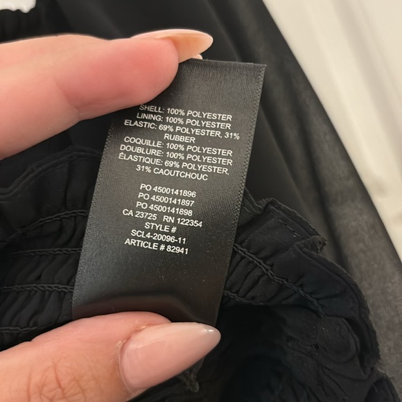 Aritzia Wilfred black saga blouse - Picture 4 of 5